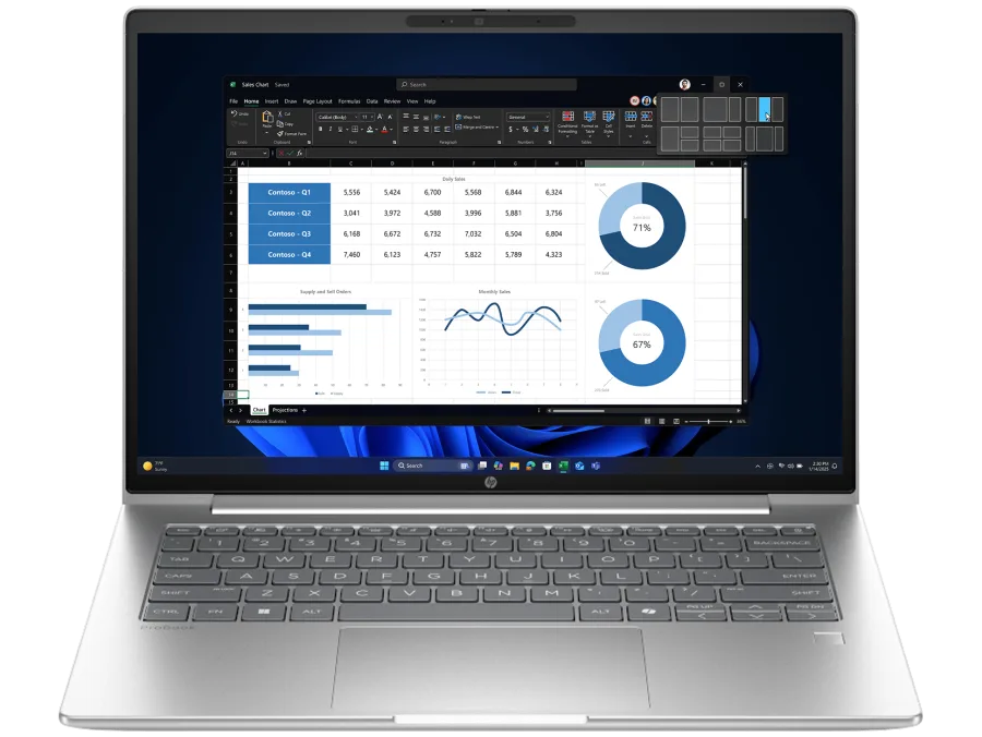 HP ProBook (laptop bisnis)