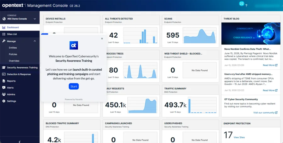 Webroot (OpenText) OpenText Core Endpoint Protection
